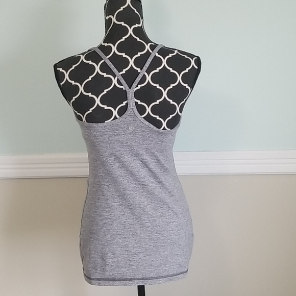 lululemon athletica Tops - 🍋 Lululemon Power Y Tank - heathered gray